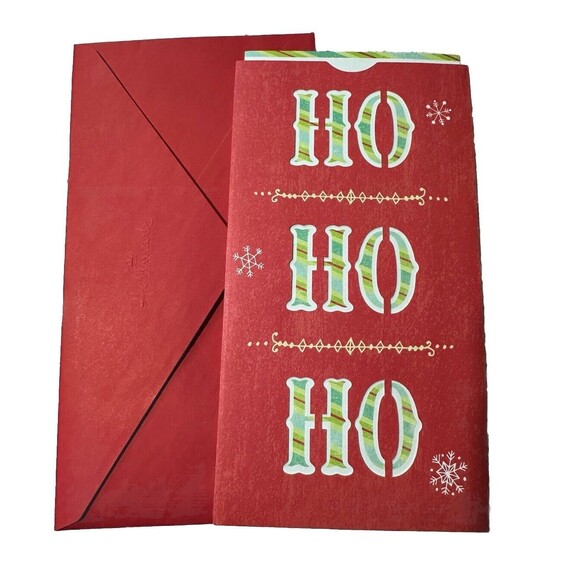 Hallmark Christmas Cards (3) 2 Money Holders / 1 Sister, 1 American Greetings - Picture 8 of 8